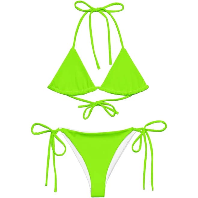 Neon Green Bikini