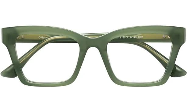 Narrow Retro-Vintage Acetate Cat-Eye Glasses