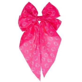 Hello Kitty Satin Bow Clip