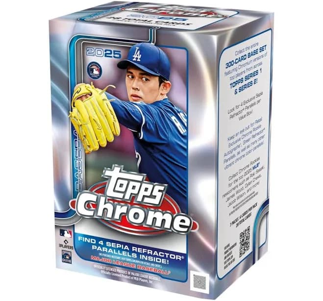 Topps Chrome Baseball Blaster Box