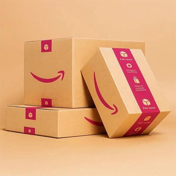 Customized Printed Amazon Shipping Boxes
