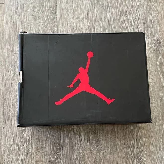 Nike Shoes | #90~Air1~Empty Sneaker Box Only Air Jordan 6 Retrono Sneakers Included | Color: Black/Red | Size: 9.5 | Gapeach321's Closet