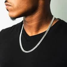 999 Handmade Silver Miami Cuban Chain 8mm