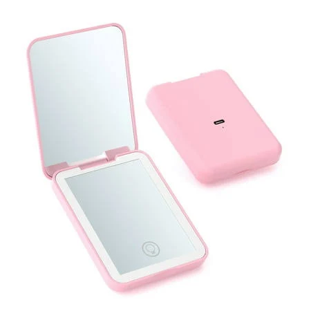 Rechargeable Double Sided Pocket Mirror