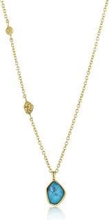 Amazon.com: ANIA HAIE Turquoise Pendant Necklace, Gold-Plated : Clothing, Shoes & Jewelry