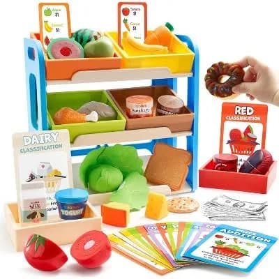 Montessori Play Food Sensory Toys for Toddlers