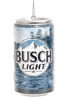Kurt Adler Busch Light Can Ornament