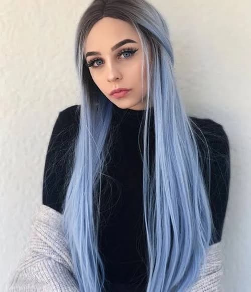 Long Layered Synthetic Lace Front Wig