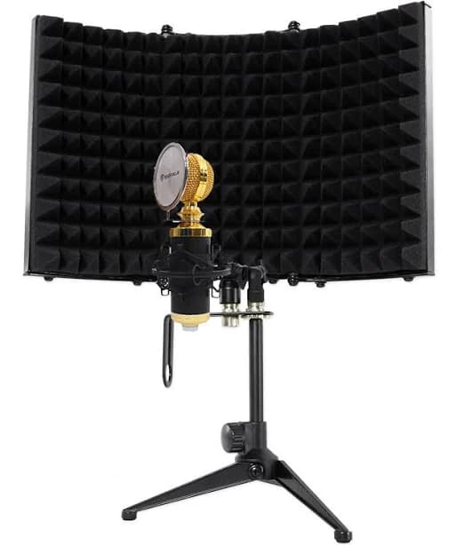 Rockville RCM02 Pro Studio Recording Condenser Microphone Mic+Shock