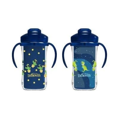 Dr. Brown's Milestones Insulated Sippy Cup with Straw and Handles