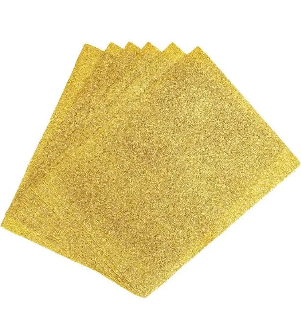 EVA Foam Sheets Glitter 10.8 x 8.5 Inch 2mm Thick Crafts Foam