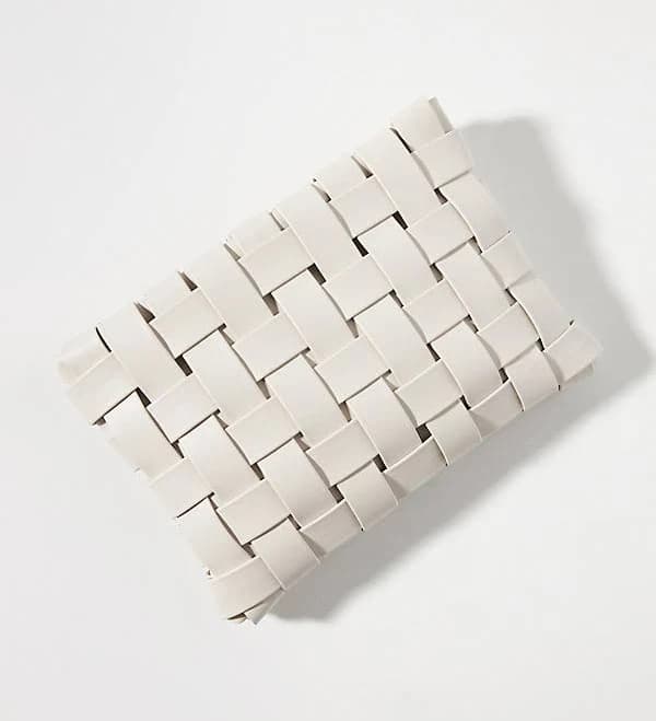 Lindy Woven Clutch