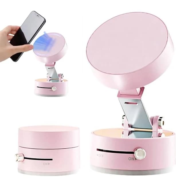 Magnetic Vacuum Car Phone Holder