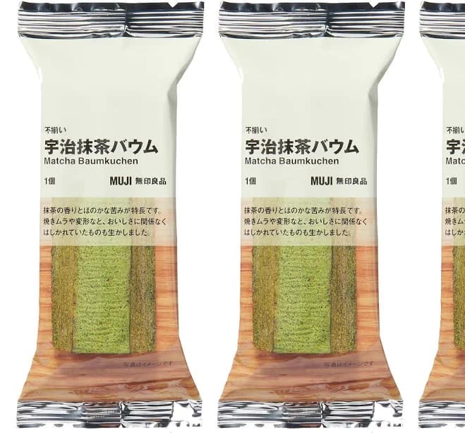 Muji Matcha Baumkuchen
