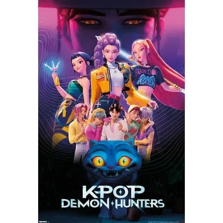 Trends International Netflix KPop Demon Hunters Group Wall Poster