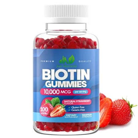 Biotin 10,000mcg Gummies for Women & Men
