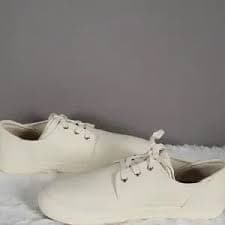 Sun + Stone | Shoes | Sun Stone Mens Kiva Canvas Laceup Cream Sneakerssize 2 New Without Box | Poshmark