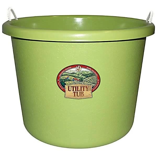 Emsco Utility Tub 17.5 Gallon Bucket For Maintenance Cleaning Growing and More