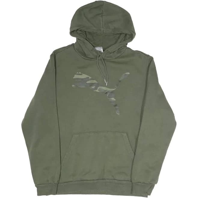 PUMA Men's M Camouflage Logo Cotton Hoodie