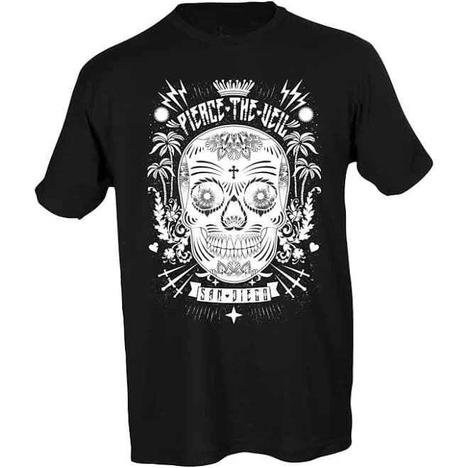 White Sugar Skull T-Shirt