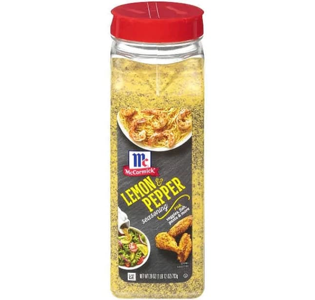 McCormick Gourmet Zesty Lemon & Pepper Seasoning Salt