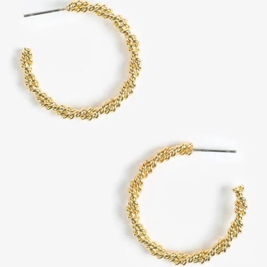 maurices Women's Twisted Hoop Earrings