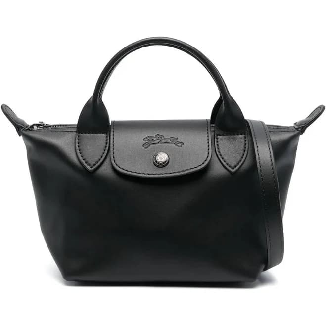 Longchamp Women's Le Pliage Leather Mini Bag