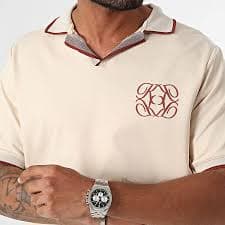 KZR - Polo Short Sleeve Beige - Ryses