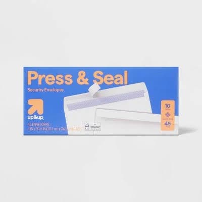 up&up Press and Seal Security Envelopes