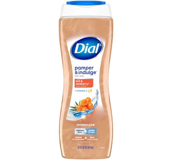 Dial Body Wash Pamper & Indulge Silk & Seaberry