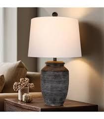 Amazon.com: Monarch Specialties I 9739 LightingTable Lamp, Black Ceramic, Ivory/Cream Shade, Transitional : Tools & Home Improvement