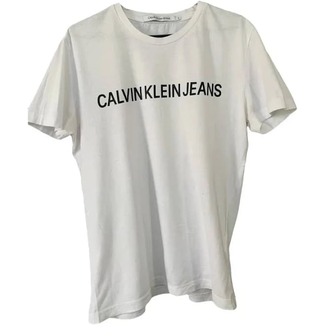 Calvin Klein Men's Old School Logo-Print T-Shirt
