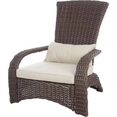 Balkene Home Deluxe Coconino Wicker Lounge Chair