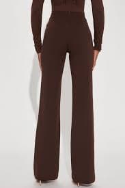 Tall Victoria High Waisted Dress Pants - Chocolate | Fashion Nova