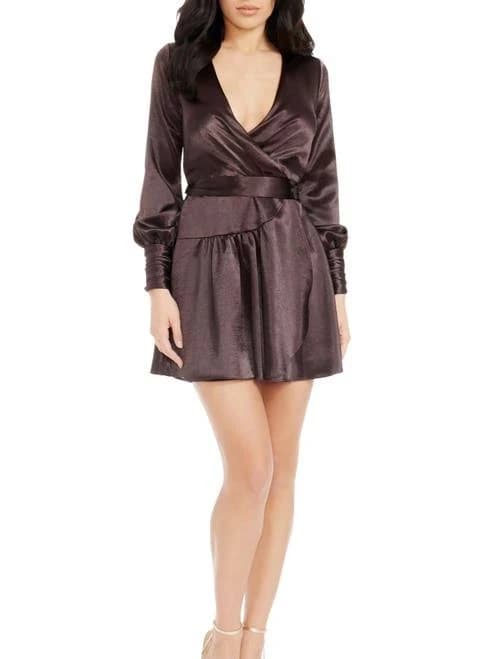 Dress The Population Women's Darla Fit & Flare Dress