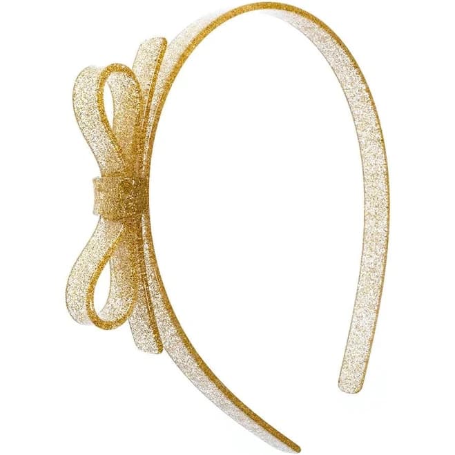 Maison Baby & Kids Lilies & Roses Thin Bow Glitter Headband