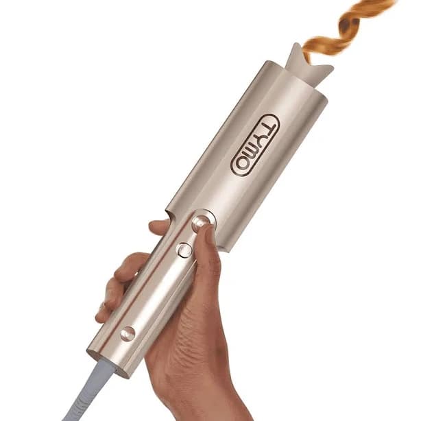 Tymo Curlpro Plus Automatic Rotating Curling Iron, 1'', Gold