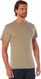 Camo T-Shirt – Rugged Short Sleeve Crew Neck Base Layer Tee Shirt