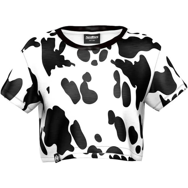 Cow Crop Top