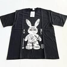 HeyBig | Shirts | New Heybig Graphic Short Sleeve Shirt Th275 Unisex Size L Bad Rabbit Graffiti | Poshmark