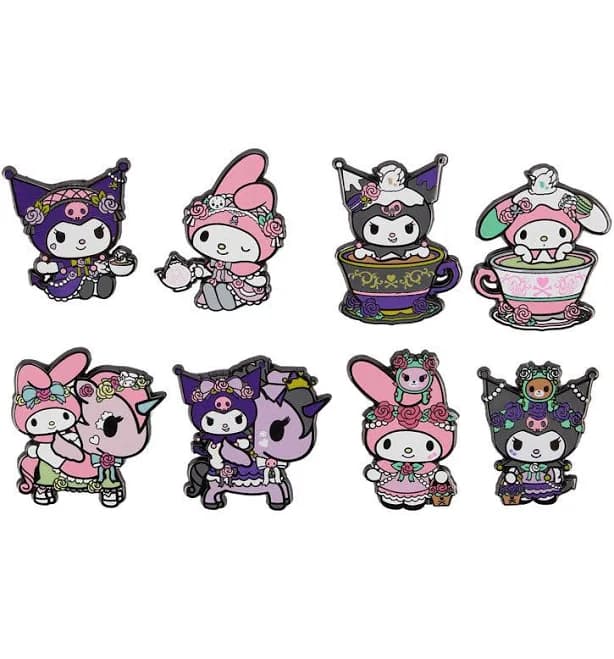 Tokidoki Kuromi & My Melody Enamel Pin Blind Box