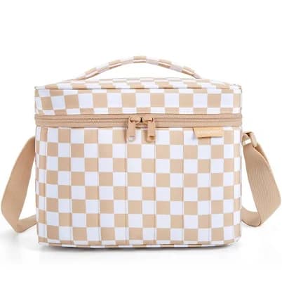 BAGSMART Women's Cute Puffer Lunch Box