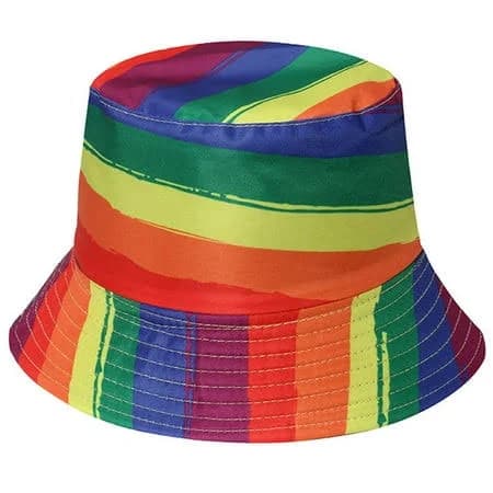 Wide Brim Bucket Hat