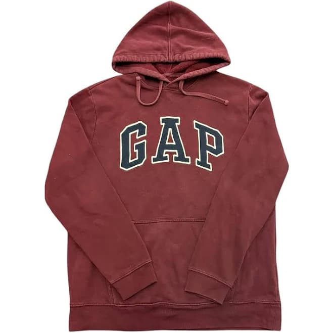 GAP Hoodie, Men's, Size: Medium, Red