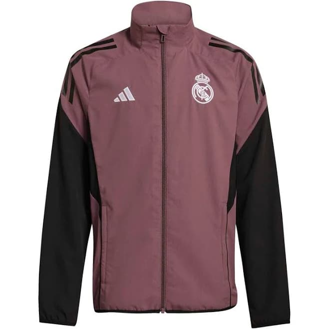 adidas Real Madrid 25-26 Youth Tracksuit Jacket