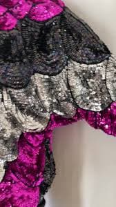 80s Sequin Top - Etsy