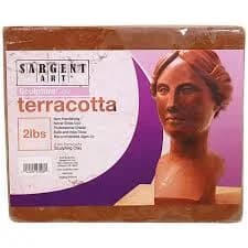 Sargent Professional Sculpting Clay Terracotta 2 lb