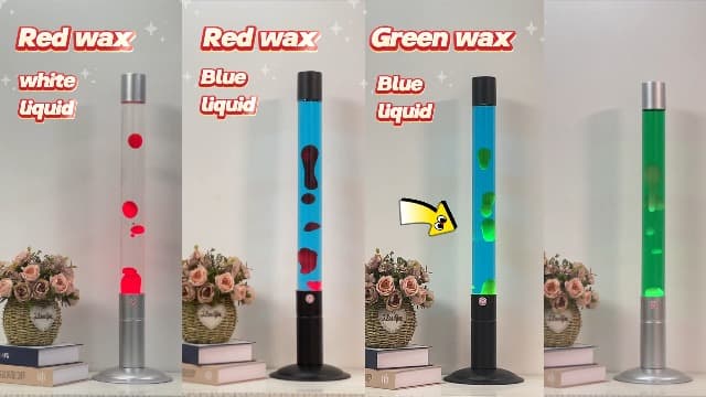 Liquid Motion Lamp, 30-Inch Magma Lamps for Adults Kids with Red Wax in Blue Liquid Motion Lamp Cool Home Office Decoration… (Green Wax+Blue Liquid) - Amazon.com