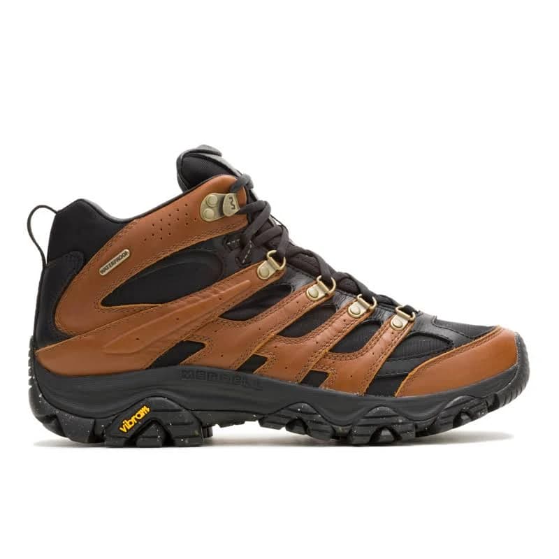 Merrell Men's Moab 3 Luxe Leather Mid Waterproof Hiking Boots