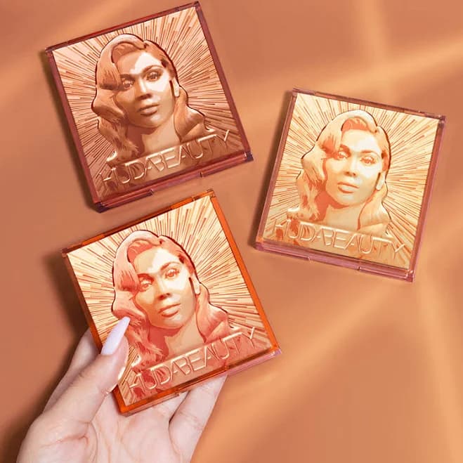 Huda Beauty Mini Glow Obsessions Highlighter Face Palette